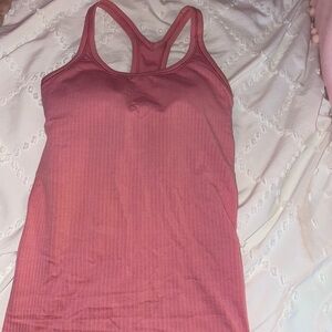 Women's Pink Racerback Tank Top